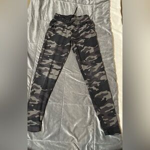 Camouflage Print Bottoms